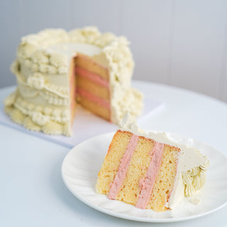 gender reveal cake
