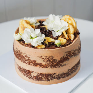 banana chocolate cake
