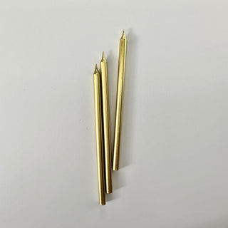 gold candles