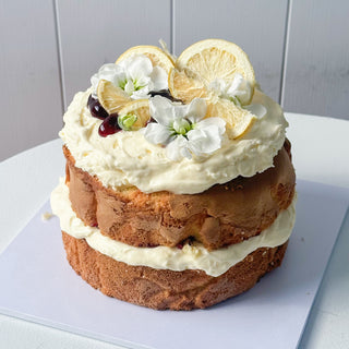 blueberry & lemon sponge
