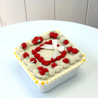 Bow Vintage Bento Cake