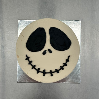 skellington mini cake